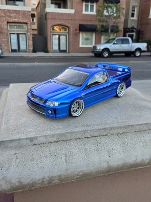 Pintura personalizada 200 mm 1/10 FORD FPV 4Tec-2 HPI DC10 YD2 MST TT02 FZ02 solo carrocería Foto 1 de 4