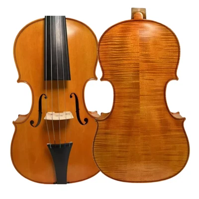 Good sound Hand Carved Big Viola, 5 strings 18" Viola.Spurce Maple wood #15787 - Image 1 of 4