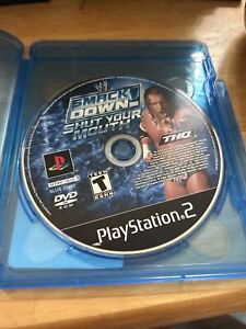 WWE SmackDown Shut Your Mouth (Sony PlayStation 2, 2002)(disc Only)