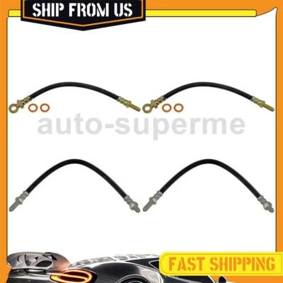 4x Kit de manguera de freno delantera trasera Dorman para 1975-1976 MG MGB 3,5 L Foto 1 de 4