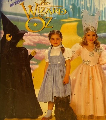 1990 CUT 'SIMPLICITY' SNOW WHITE PRINCESS COSTUME PATTERN 9901 SIZES 2-7 - Image 1 of 2