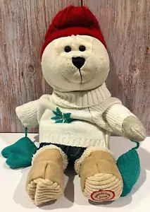 Cappello maglione Starbucks 2006 Bearista vacanze invernali guantone peluche orso di peluche - Foto 1 di 8