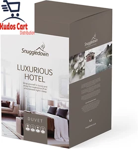 Edredón Doble Acurrucado Hotel de Lujo 13,5 Tog Invierno Cálido Edredón Antialérgico Reino Unido - Imagen 1 de 15