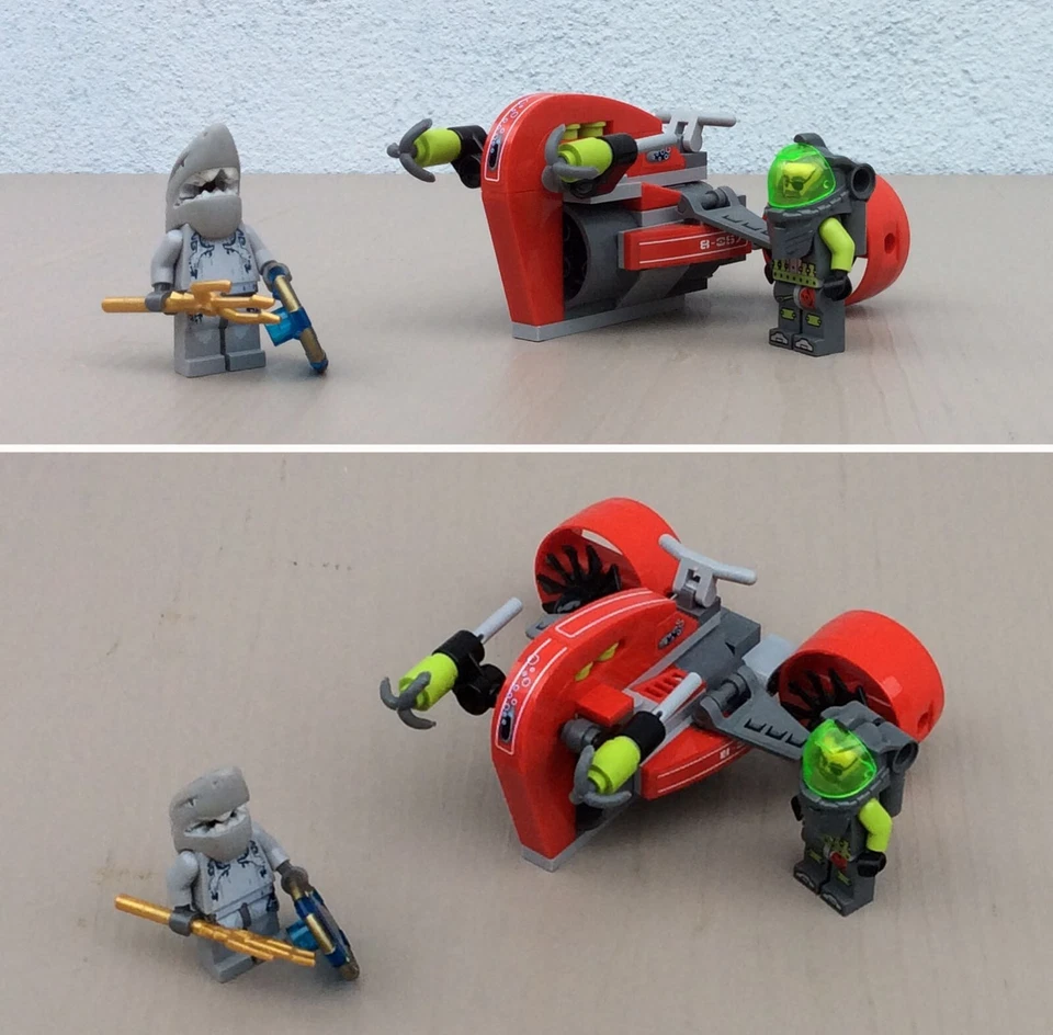 LEGO ATLANTIS - 8057 -  Wreck Raider - Le scooter des profondeurs - SET  - Photo 1/1