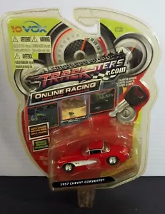 10 Vox Trackster Online Racing 1957 Chevy Corvette neu im Paket - Bild 1 von 4