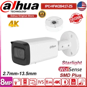 alhua IPC-HFW2841T-ZS 4K 8MP Vari-focal WizSense POE IP Camera w/ PFA130-E Lot - Picture 1 of 26