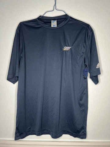 Adidas Akron Zips Shirt Mens XL Football Team Issue Navy Blue NCAA Cover