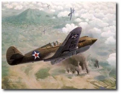 NEW HOBBY MASTER 1:48 scale DIECAST USAAF P-40B WARHAWK WHITE 155 PEARL HARBOR!! - Image 1 of 4