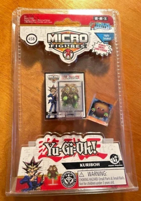 Yu-Gi-Oh Micro Figuras #458 KURIBOH com Micro Adesivo de Cartão NOVO - Imagem 1 de 2