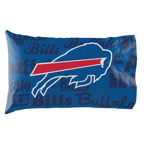 Northwest NFL Buffalo Bills Printed Pillowcase Set of 2 - Picture 1 of 2