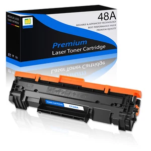 1PK Black CF248A 48A Toner for HP LaserJet Pro M15 M16 MFP M28a M29w Printer - Picture 1 of 11