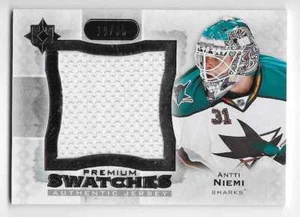 13/14 UD ULTIMATE COLLECTION PREMIUM SWATCHES GAME JERSEY Antti Niemi #19/35 - Picture 1 of 1