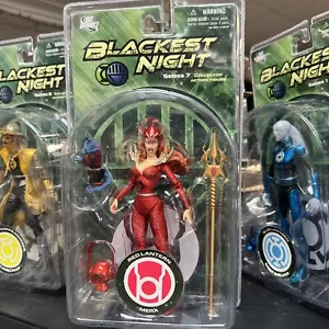 DC Direct Blackest Night Series 7 Red Lantern Mera Actionfigur - versiegelt - Bild 1 von 5