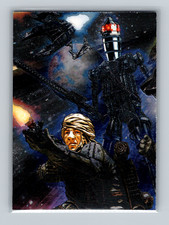 2011 Topps Series 6  Star Wars Galaxy Etched Foil #6 Art By Corroney Miller