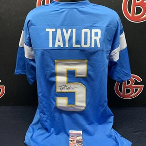 Tyrod Taylor Signed Chargers Jersey Autograph JSA - Picture 1 of 4