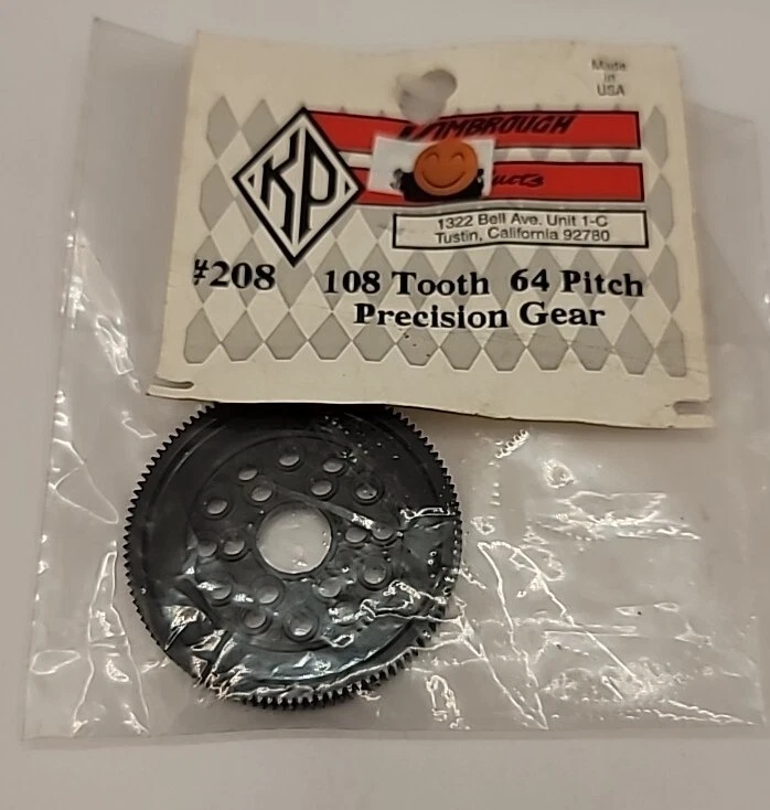 Kimbrough Spur Gear 108t 64p Precision Gear 108 Tooth 64 Pitch 208 - Image 1 of 1