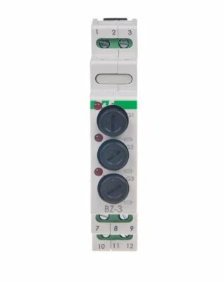 Módulo de fusible F&F con tres soportes de inserción de fusión BZ-3 fusible interruptor de protección - Imagen 1 de 3