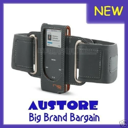 BELKIN IPOD NANO 1G 2G SPORTS ARM BAND F8Z105-GRY NEW - Image 1 of 1