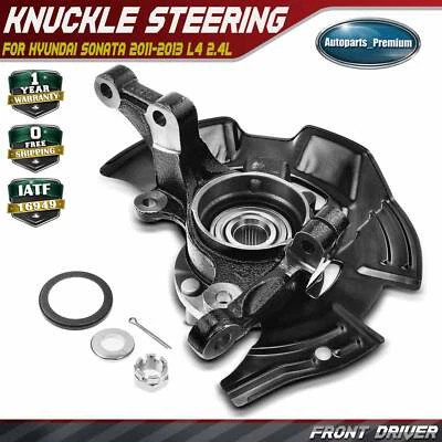 Conjunto de nudillo de dirección delantero derecho para Hyundai Sonata 2011-2013 14 mm orificio de perno de puntal Foto 1 de 4