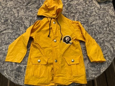 Impermeable de vinilo vintage para niños Pittsburgh Steelers años 70/80 Foto 1 de 4