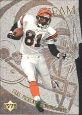 1997 Upper Deck Team Mates Cincinnati Bengals Football Card #TM13 Carl Pickens