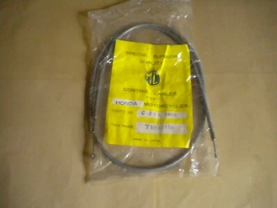 Honda CA200, Honda C200 NOS Throttle Cable aftermarket 17910-030-000 - Image 1 of 2