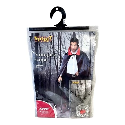Spirit Costumes Vampire Cape with Gem Necklace Halloween Party - Image 1 of 3
