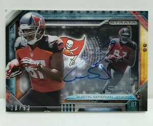 Tarjeta de novato autógrafo automático Austin Seferian-Jenkins 2014 nfl Topps Strata # 28/50 - Imagen 1 de 10