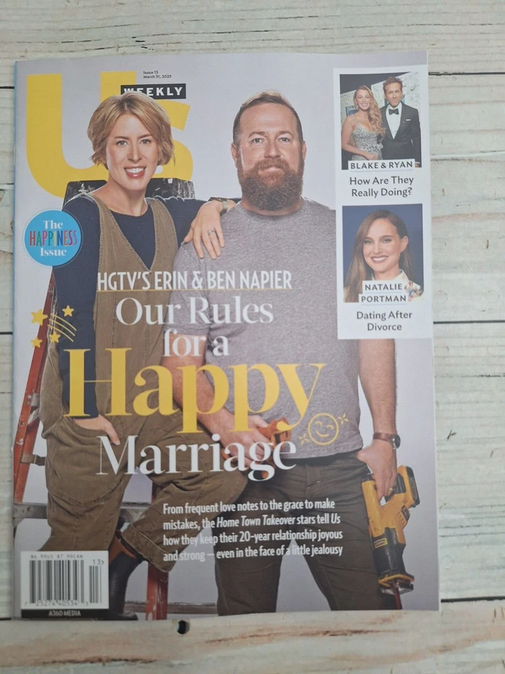 US Weekly Issue 13 March 31, 2025 - Blake & Ryan - Natalie Portman - Erin &  Ben - Image 1 of 1