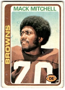 Mack Mitchell 1978 Topps #204 Cleveland Browns - Picture 1 of 2