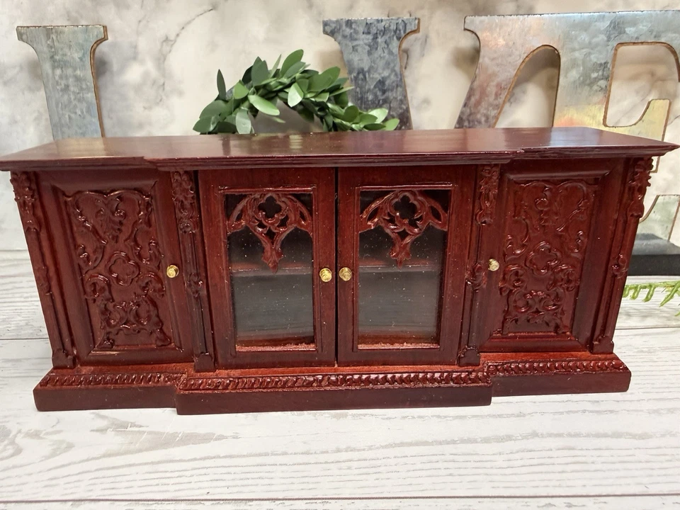 Mueble miniatura vintage Bespaq escala 1:12 casa de muñecas gabinete unidad de servidor nuevo en caja Foto 1 de 4