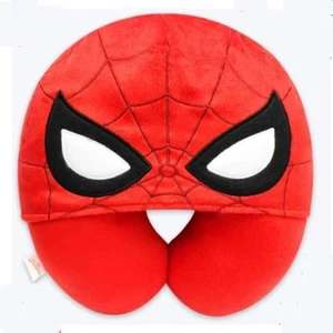Spider-Man Neck Pillow with Eye Cover Hood – Official Licensed – Soft & Travel-R - Picture 1 of 7