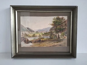 Aquarell bez. Bad Suggenthal undeutlich signiert datiert 1807/67 - Bild 1 von 7