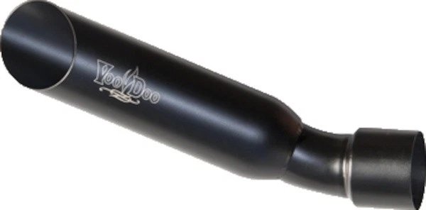 Silenciador sin cordones VooDoo Shorty negro Yamaha YZF-R1 1998-2003 Foto 1 de 1