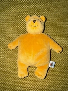 Jellycat Comfie Bear - Small Vintage Velour Suede Beanie Soft Toy Golden 5” - Picture 1 of 5