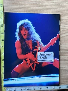 Eddie Van Halen Knee Split Stage Performance Scene Book Photograph - Picture 1 of 1