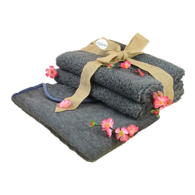 Sheep Dreams Schafwolldecke 100% Merino Schurwolle (Dunkelgrau, 120cm x 160cm) - Bild 1 von 4