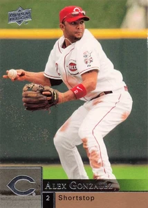 Upper Deck #599 Alex Gonzalez Gold #/99 2009 - Imagen 1 de 2