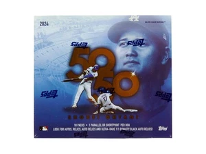 2024 TOPPS 50/50: SHOHEI OHTANI BASEBALL 10-PACK BOX - Picture 1 of 12