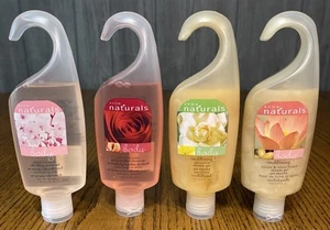 Avon Naturals  4 Shower Gels 5 Fl Oz. NOS Sealed - Picture 1 of 7