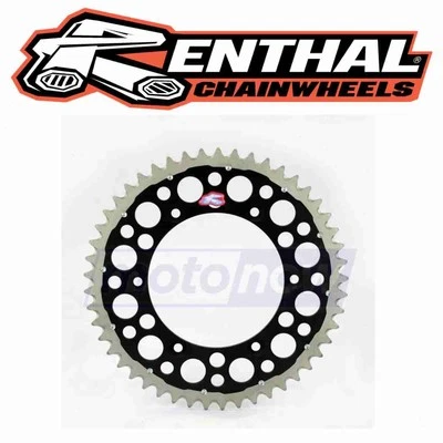 Renthal Twinring Heavy Duty Rear Sprocket for 1982-1983 KTM 390 GS - Drive yo Foto 1 de 4