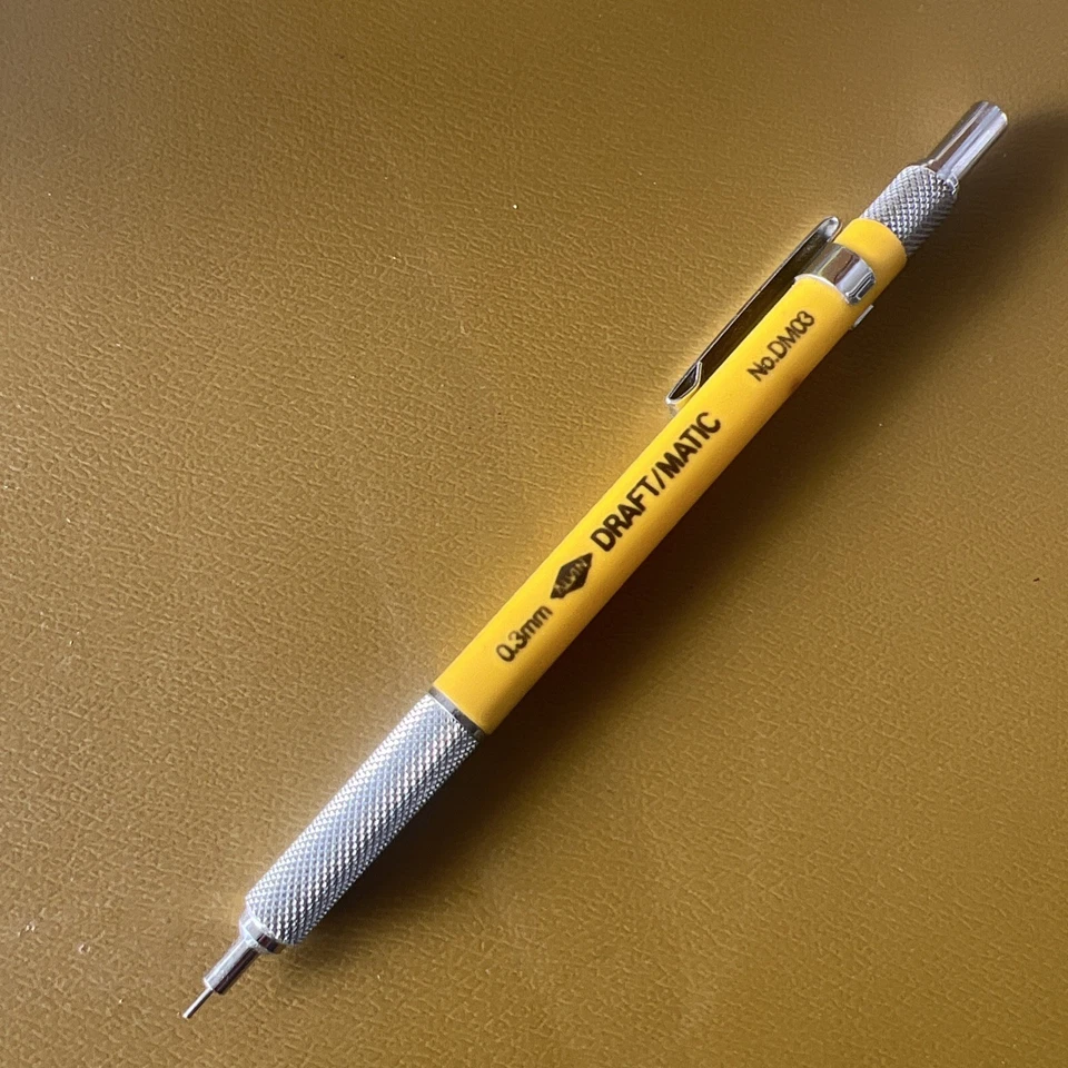 Vintage Alvin Draft/Matic DM03 Cushioning Mechanical Drafting Pencil 0.3mm Japan - Image 1 of 4