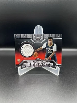 2025-26 Topps Basketball Derik Queen Rookie Relic Roundball Remnants RC #RRR-DQ - Imagem 1 de 2