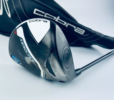 Cobra AeroJet Driver / 10.5 Degree / Kai'li Blue 60 Stiff Flex Shaft - DAMAGED - Image 1 of 4