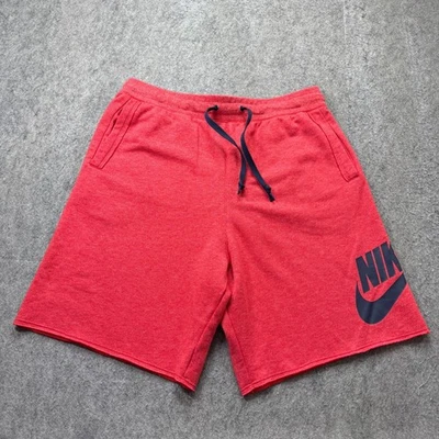 Pantalones Cortos Nike Sportswear Alumni Hombres XL Rosa Terry Francés HBR Swoosh 9" DM6817 Foto 1 de 4