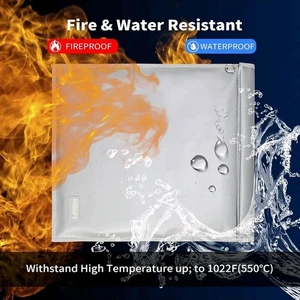 Faraday Bag for Laptops & Tablets & Car Keys - RFID Waterproof Fireproof 3-Pack - Picture 1 of 6