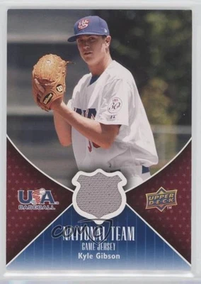 2009 Upper Deck USA National Team Game Jersey Kyle Gibson #USA-KG - Image 1 of 2