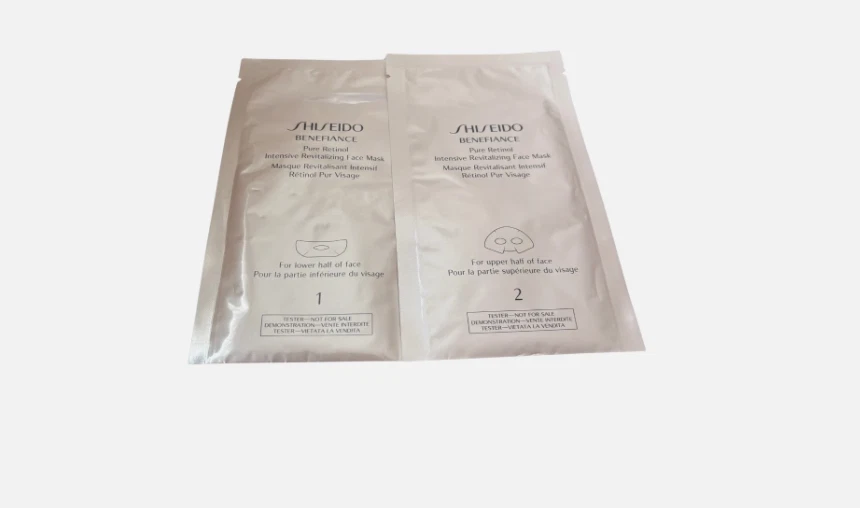  Máscara superior e inferior revitalizante intensiva Shiseido Benefiance Pure Retinol Foto 1 de 1