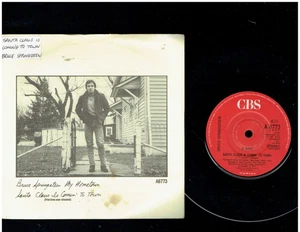 BRUCE SPRINGSTEEN  SANTA CLAUS IS COMING TO TOWN 7 INCH VINYL SINGLE - Picture 1 of 1