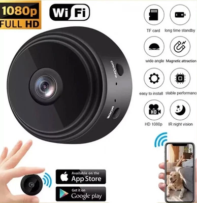 1080P Mini Camera Surveillance Camera Outdoor WiFi Magnetic Night Vision Camera - Bild 1 von 4